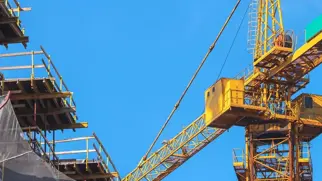 Appartementen In Aanbouw Met Kraan